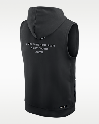 New York Jets Sideline Men's Nike Dri-FIT NFL Sleeveless Pullover